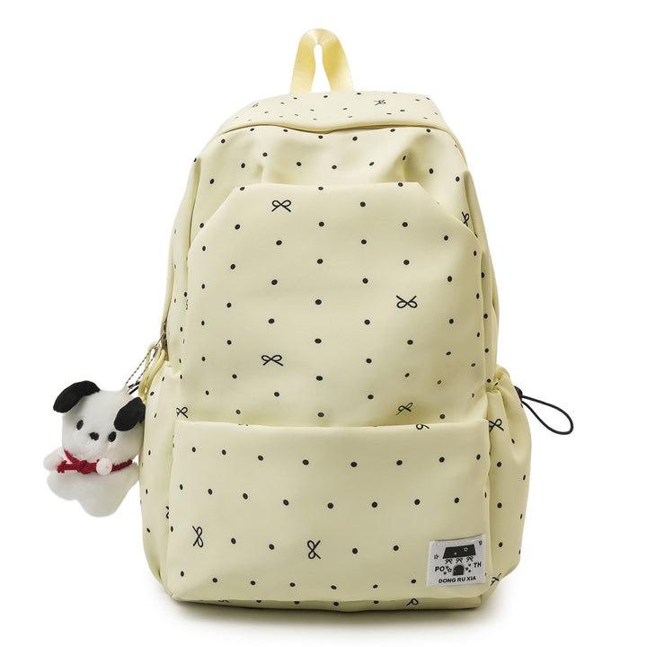 Damen Rucksack mit verspielt Polka Punkte Design und praktischen Fächern Nord Taschen