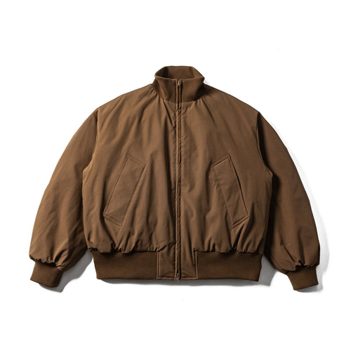 Herren Boxy wattierter Kurzblouson mit Rippenkragen und ergonomischen Eingrifftaschen Nord Taschen
