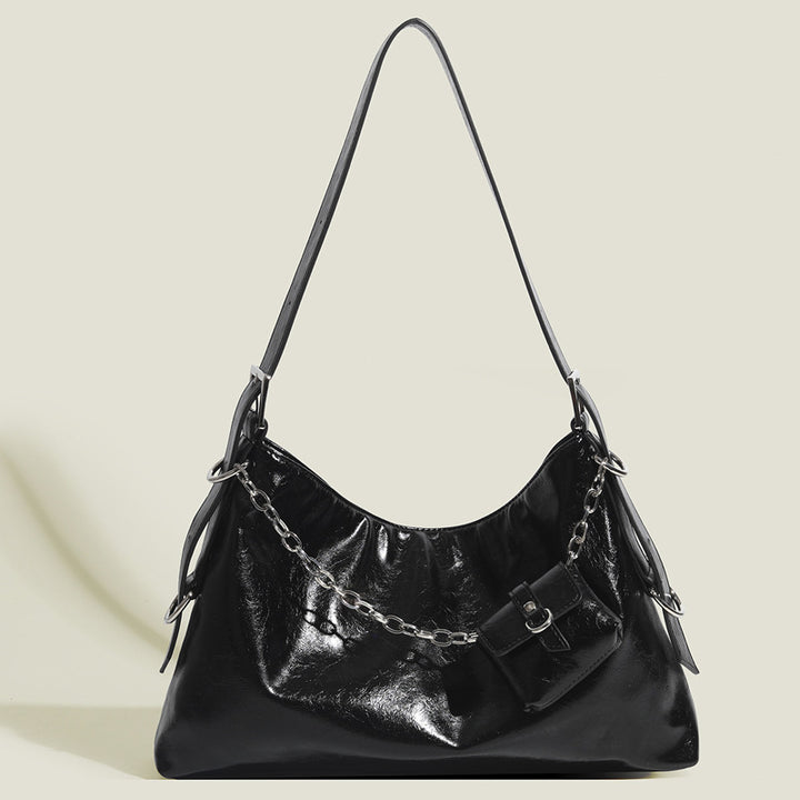 Damen Hobo-Tasche mit modischer Kettenverzierung und geräumigem Innenraum Nord Taschen
