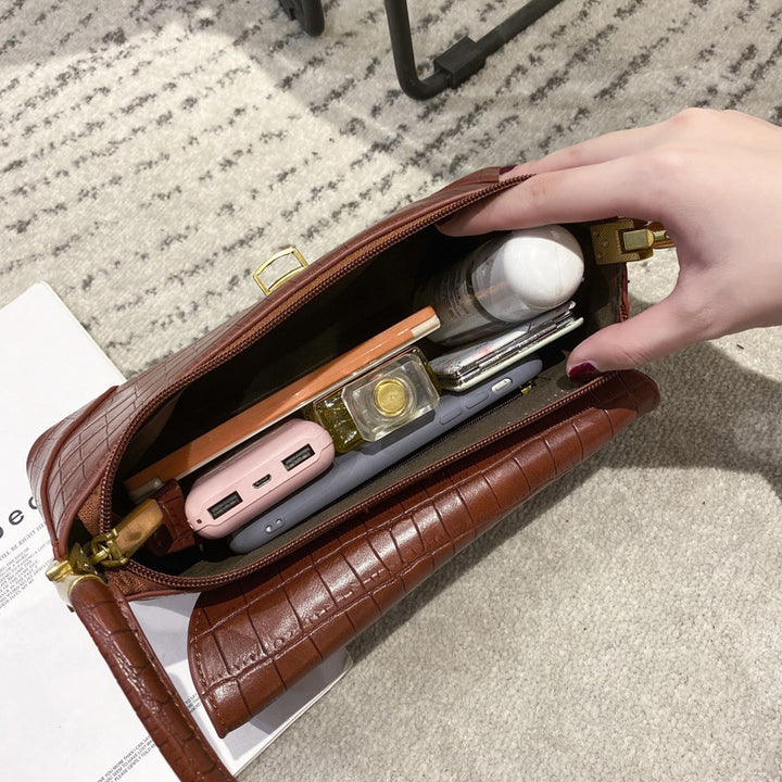 Damen elegante Handtasche mit modischem Design und strukturiertem Verschluss Nord Taschen