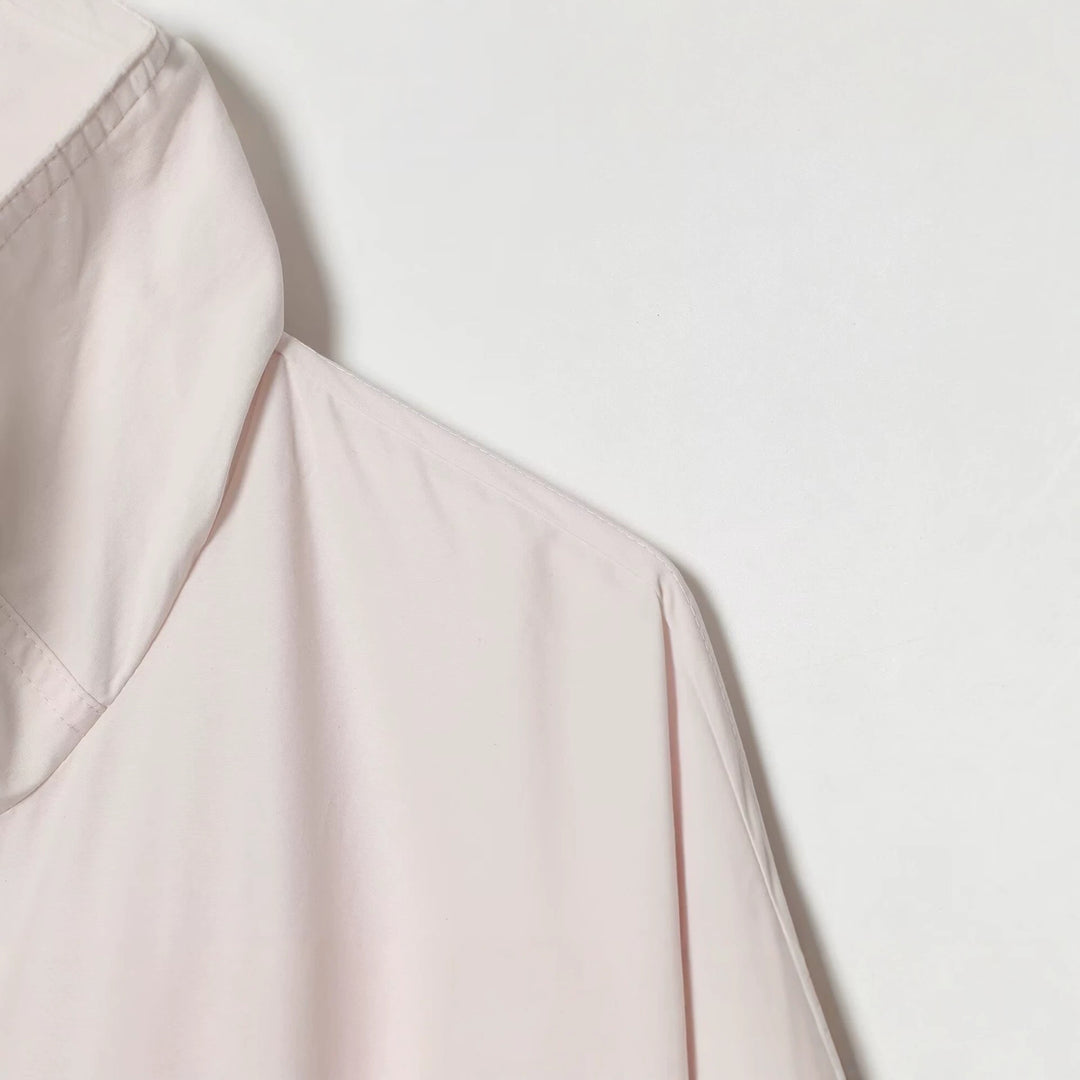 Damen Cropped Boxy-Jacke mit Funnelkragen, Zwei-Wege-Reißverschluss und aufgesetzten Eingrifftaschen Nord Taschen