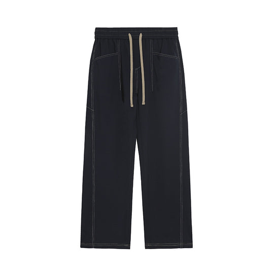 Damen Weite Palazzo‑Hose mit hohem Elastbund & Kordelzug Nord Taschen