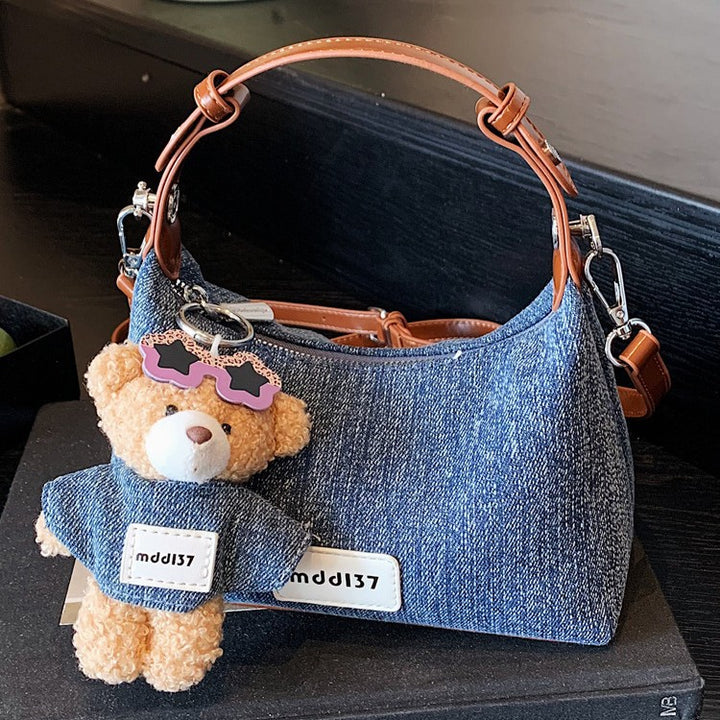 Damen Denim Mini-Handtasche Nord Taschen