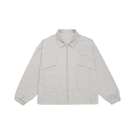 Unisex Kurzblouson im Boxy‑Cut mit durchgehendem Reißverschluss und Pattentaschen Nord Taschen