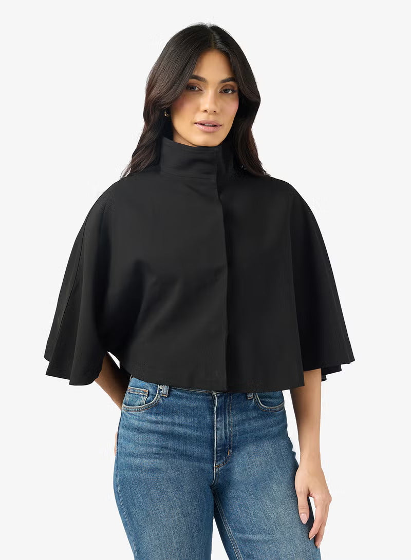 Damen Urbaner Cape-Oberteil Nord Taschen