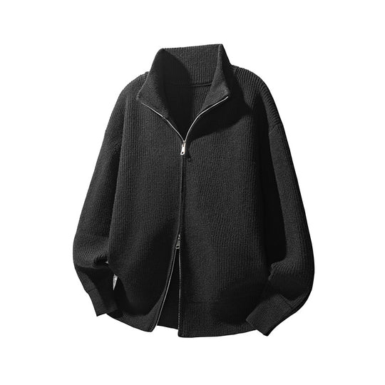 Herren Mode Strickjacke Nord Taschen