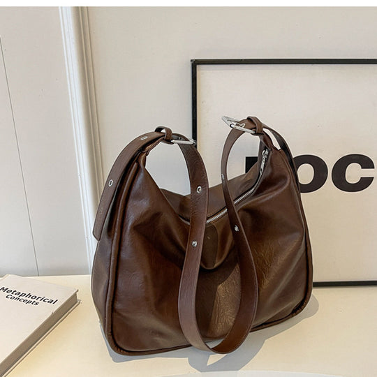 Damen Hobo-Tasche mit modernem Design und praktischen Reißverschlusstaschen Nord Taschen
