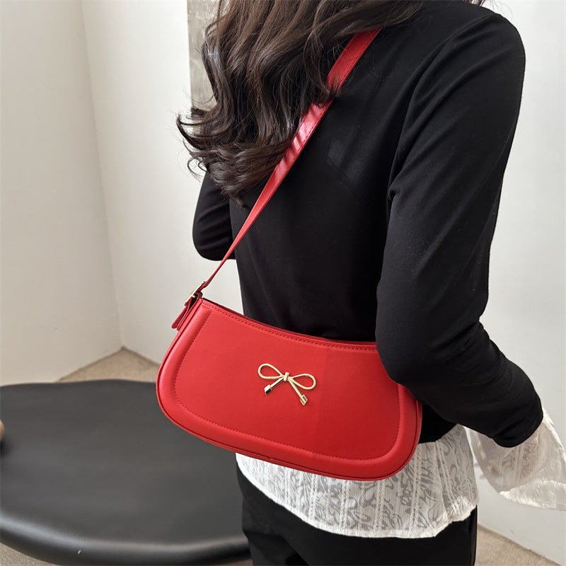 Damen elegante Handtasche mit Knotenverzierung Nord Taschen