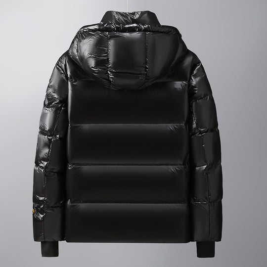 Unisex Glänzender Steppparka mit metallic‑Innenfutter und Tragegurten Nord Taschen