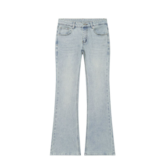 Damen Hochtaillierte ausgestellte Jeans mit Kickflare und Fünf‑Taschen‑Schnitt Nord Taschen