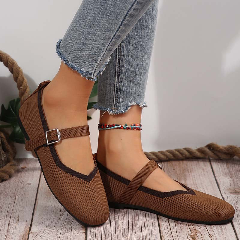 Atmungsaktive flache Schuhe