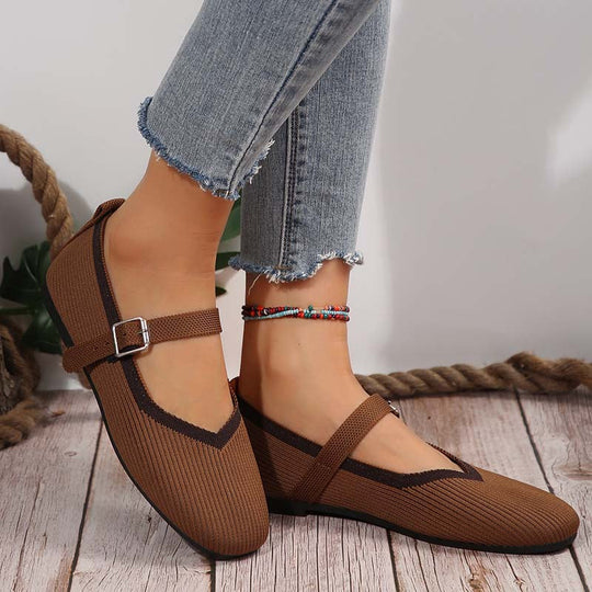 Atmungsaktive flache Schuhe