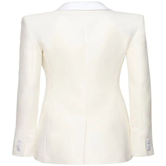 Damen Strukturierter Schulterblazer im Retro‑Tailoring Nord Taschen