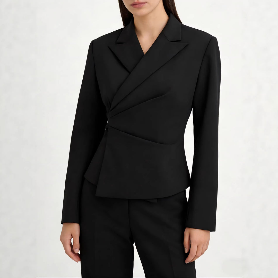 Damen Eleganter Tailored Blazer Nord Taschen