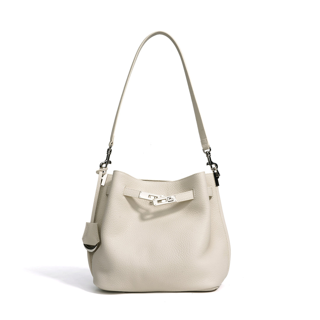 Damen Hobo-Tasche aus hochwertigem Leder mit verstellbarem Tragegurt Nord Taschen