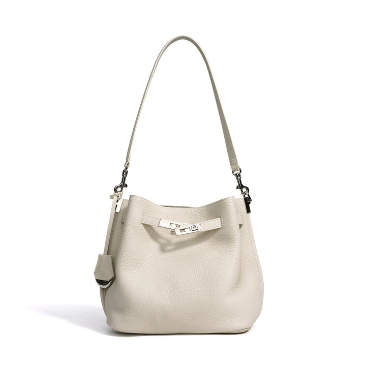 Damen Hobo-Tasche aus hochwertigem Leder mit verstellbarem Tragegurt Nord Taschen