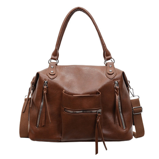 Damen vielseitige Handtasche mit mehreren Fächern und abnehmbarem Schulterriemen Nord Taschen