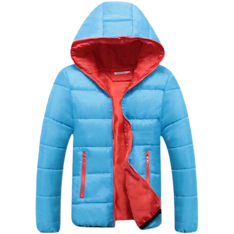 Unisex leichte Steppjacke mit wattierter Isolierung, gefütterter Kapuze und verdeckten Reißverschlusstaschen Nord Taschen