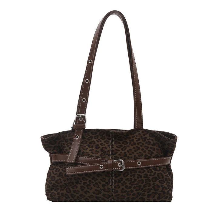 Damen Hobo-Tasche mit elegantem Leo-Design und praktischen Fächern Nord Taschen