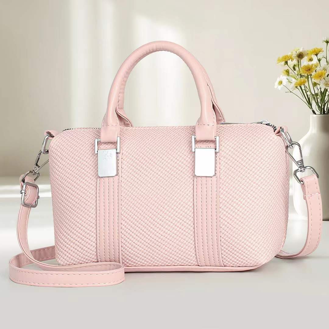 Damen Handtasche mit strukturiertem Obermaterial und abnehmbaren Schulterriemen Nord Taschen