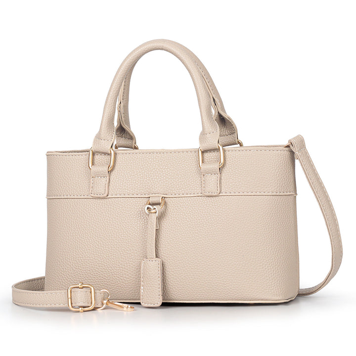 Damen elegante Handtasche mit strukturiertem Leder Nord Taschen