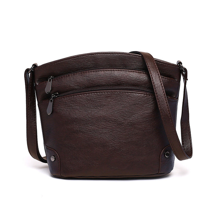 Damen Umhängetasche mit eleganter zweifacher Fächerausstattung Nord Taschen
