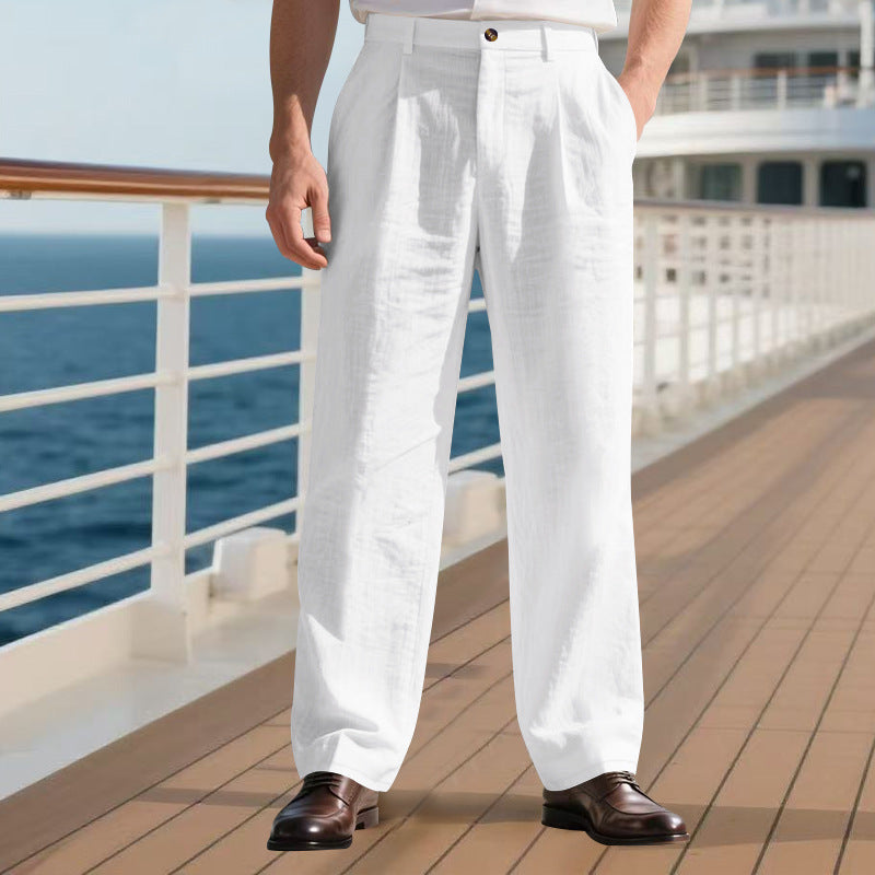 Herren Elegante und bequeme Anzughose