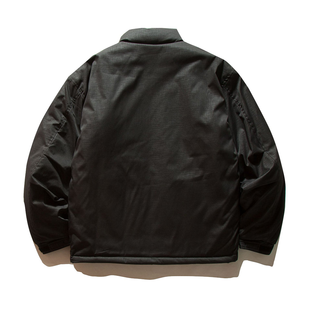 Unisex Boxy-gefüllte Pufferjacke mit hohem Stehkragen und Utility‑Taschen Nord Taschen