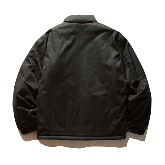 Unisex Boxy-gefüllte Pufferjacke mit hohem Stehkragen und Utility‑Taschen Nord Taschen