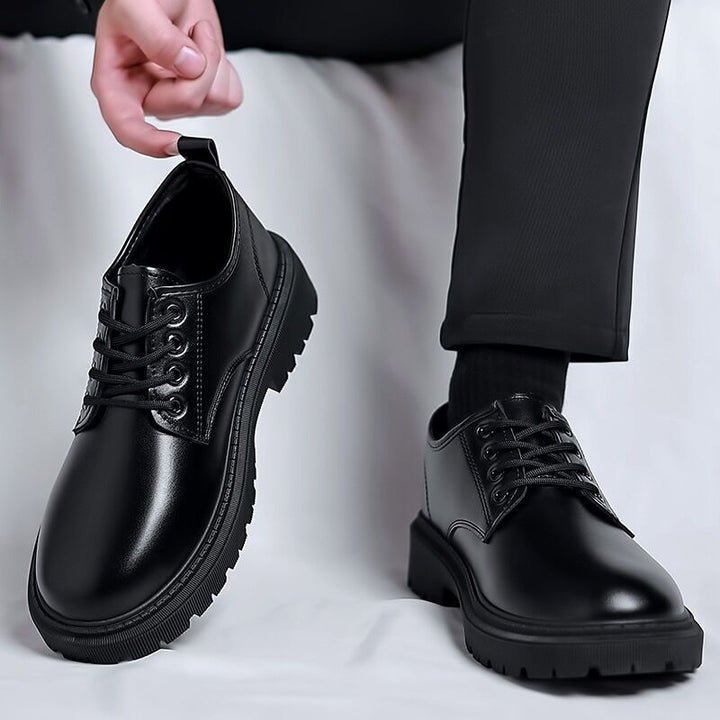 Herren Klassische Schnürschuhe mit verstärkter Sohle und zeitlosem Design