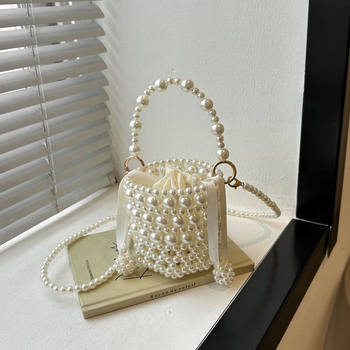 Damen Perlenhandtasche im luxuriösen Design Nord Taschen