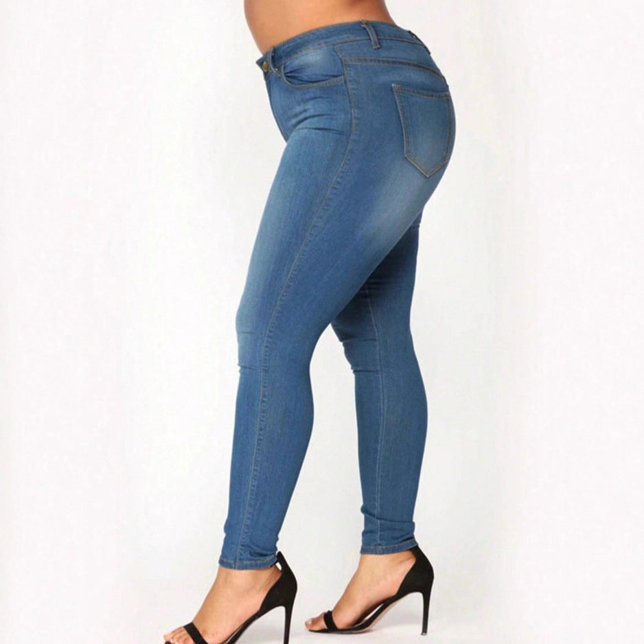 Damen Hochgeschnittene figurformende Jeggings im Skinny-Look mit knöchellanger Passform Nord Taschen