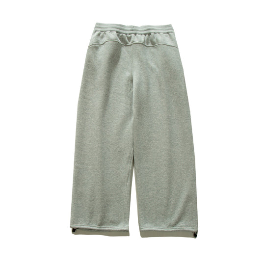 Damen Weite Sweat-Culotte mit Kordelzug, Ziernähten und verstellbarem Saum Nord Taschen