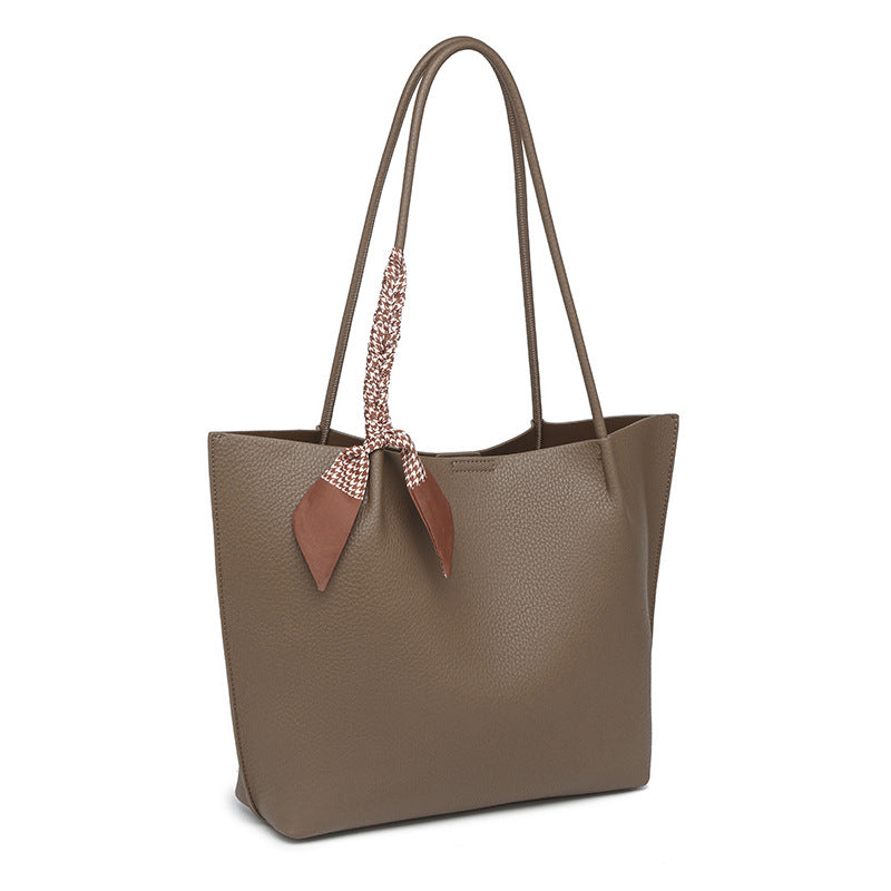 Damen Shopper-Tasche mit stilvollem Halstuch und elegantem Design Nord Taschen