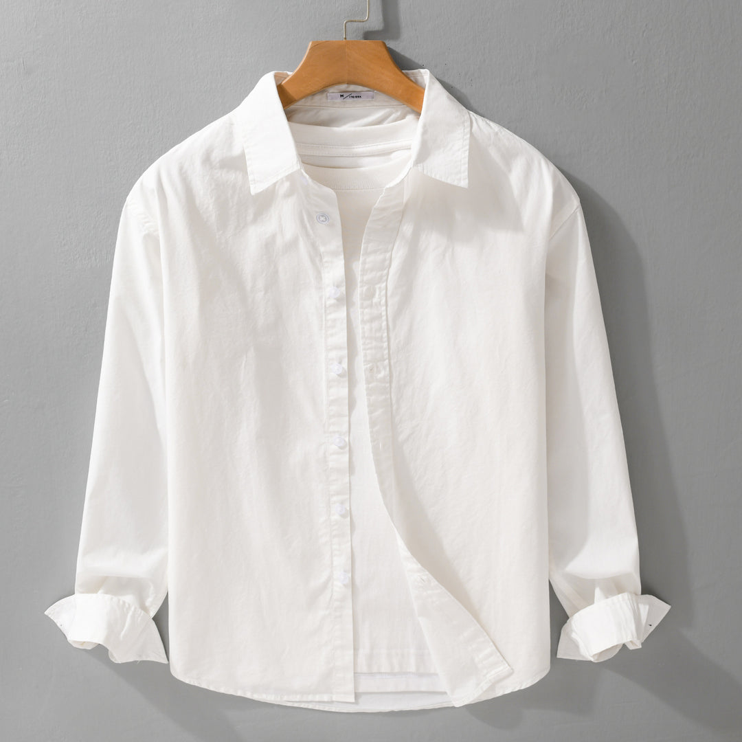 Herren Lässiges Layering-Hemd mit integriertem T-Shirt-Einsatz Nord Taschen