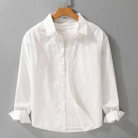 Herren Lässiges Layering-Hemd mit integriertem T-Shirt-Einsatz Nord Taschen
