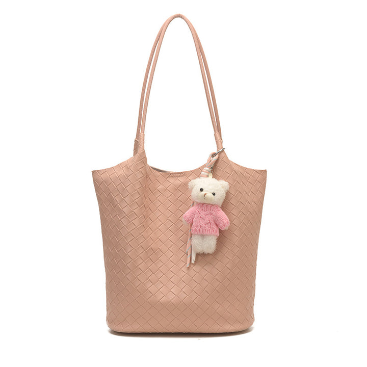 Damen Einkaufstasche mit geflochtenem Design Nord Taschen