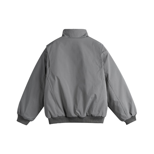 Damen Gefütterte Boxy‑Bomberjacke mit hohem Stehkragen und diagonal gesteppter Optik Nord Taschen