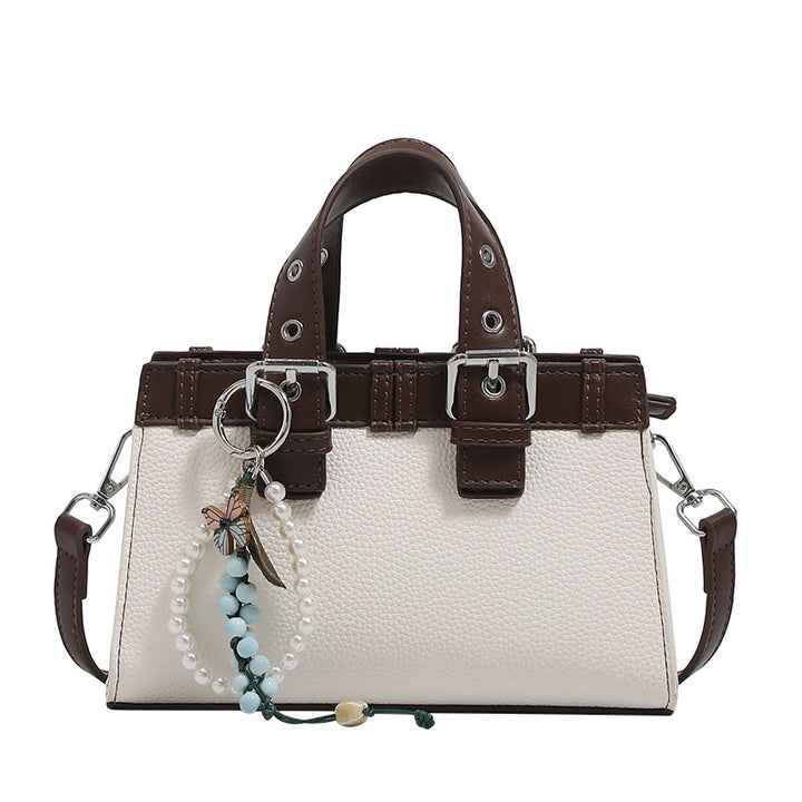Damen Mini-Handtasche mit verspieltem Anhänger und elegantem Design Nord Taschen