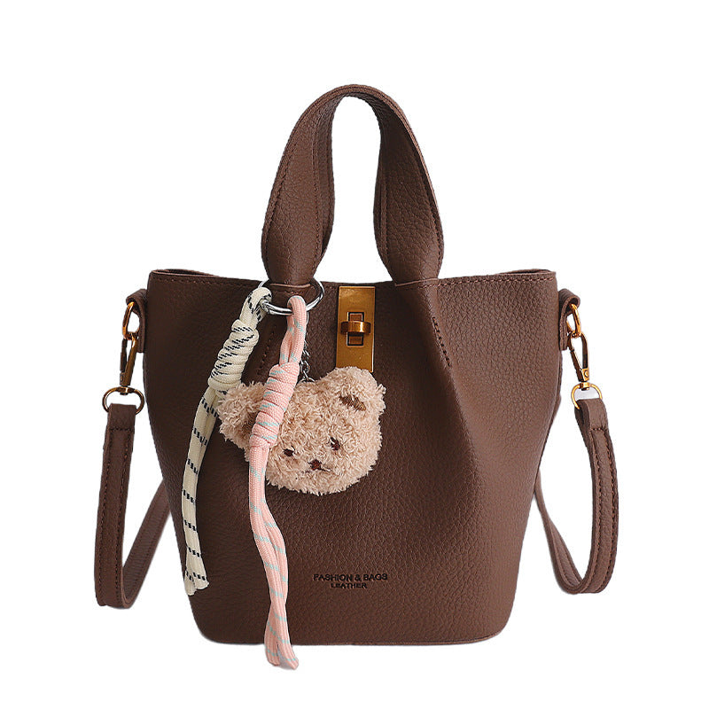 Damen Tasche mit strukturiertem Design und abnehmbarem Schulterriemen Nord Taschen