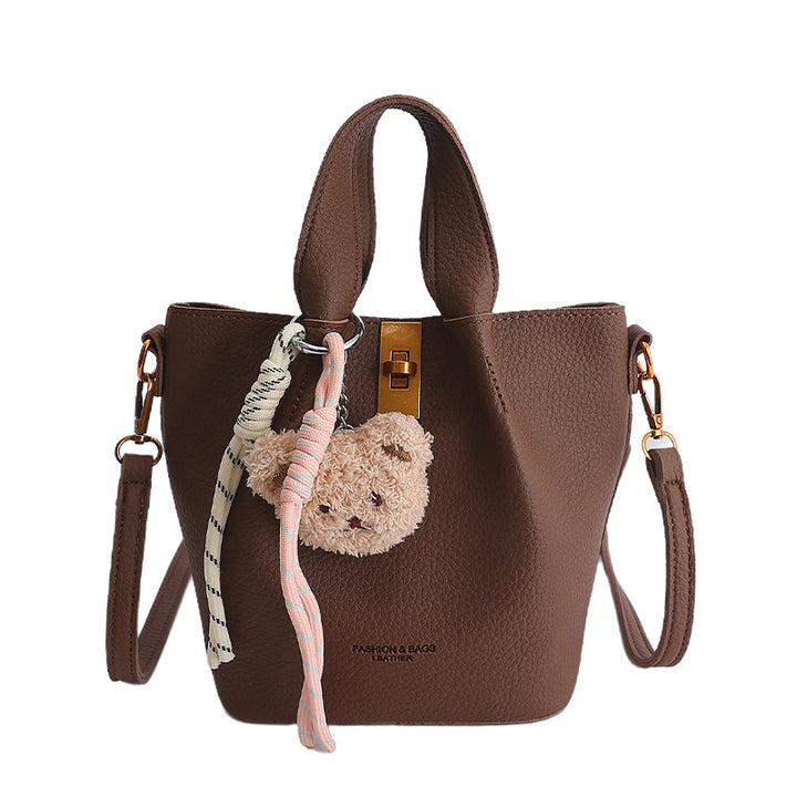 Damen Tasche mit strukturiertem Design und abnehmbarem Schulterriemen Nord Taschen