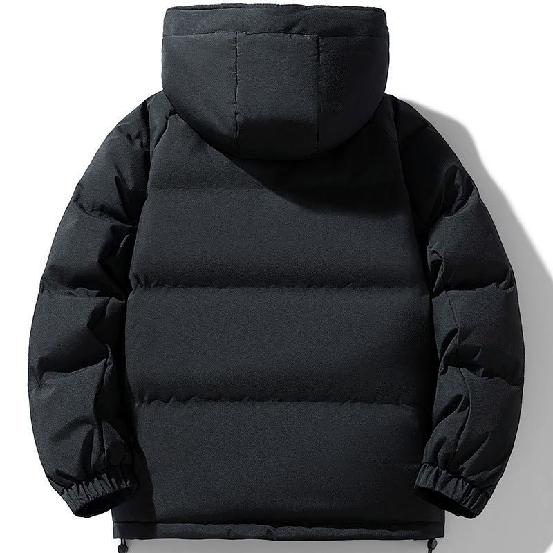Herren Wattierte Urban-Thermojacke mit gesteppter Optik, hohem Stehkragen und Utility-Taschen Nord Taschen