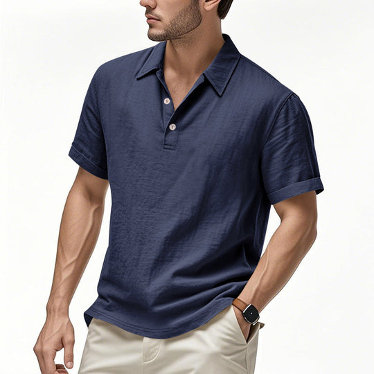Herren Poloshirt aus atmungsaktiver Baumwolle