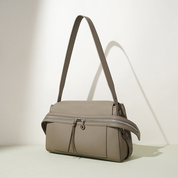 Damen modische Handtasche mit praktischer Reißverschlussöffnung Nord Taschen