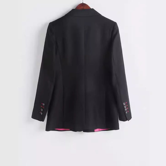 Damen Modischer Blazer mit großen Taschen Nord Taschen
