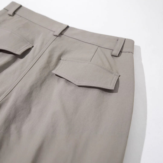 Damen Cropped-Cargo-Culotte mit hoher Leibhöhe und aufgesetzten Klappentaschen Nord Taschen