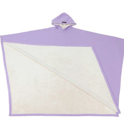 Unisex Kapuzen-Poncho-Decke mit wärmendem Fleecefutter und Oversize-Schnitt Nord Taschen