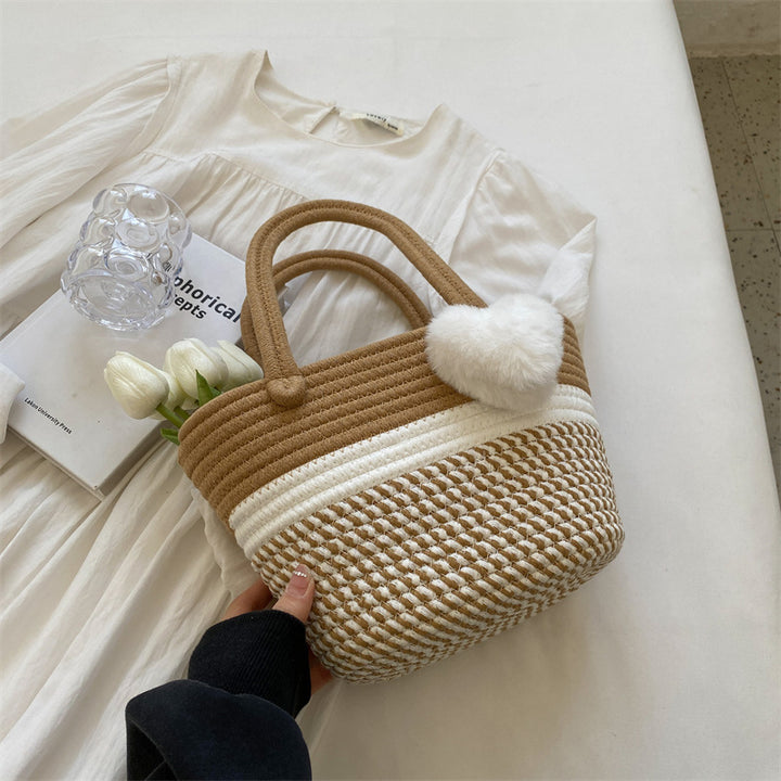 Damen Strandtasche mit elegantem gewebten Design Nord Taschen