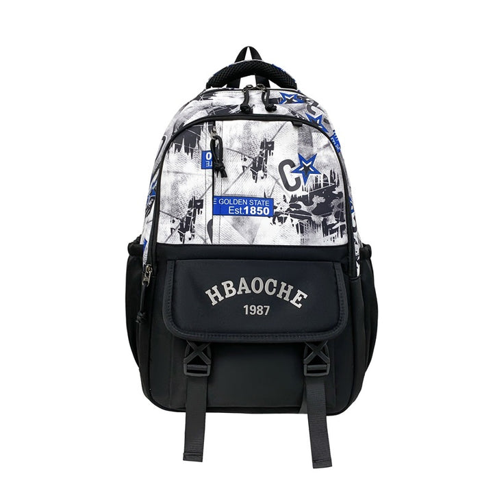 Damen Rucksack mit modernem Grafikausdruck Nord Taschen