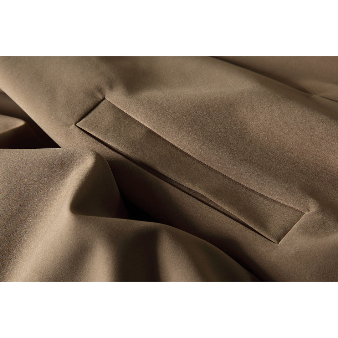 Herren Boxy-Blousonjacke im Overshirt-Stil mit Stehkragen und Riemen-Detail Nord Taschen